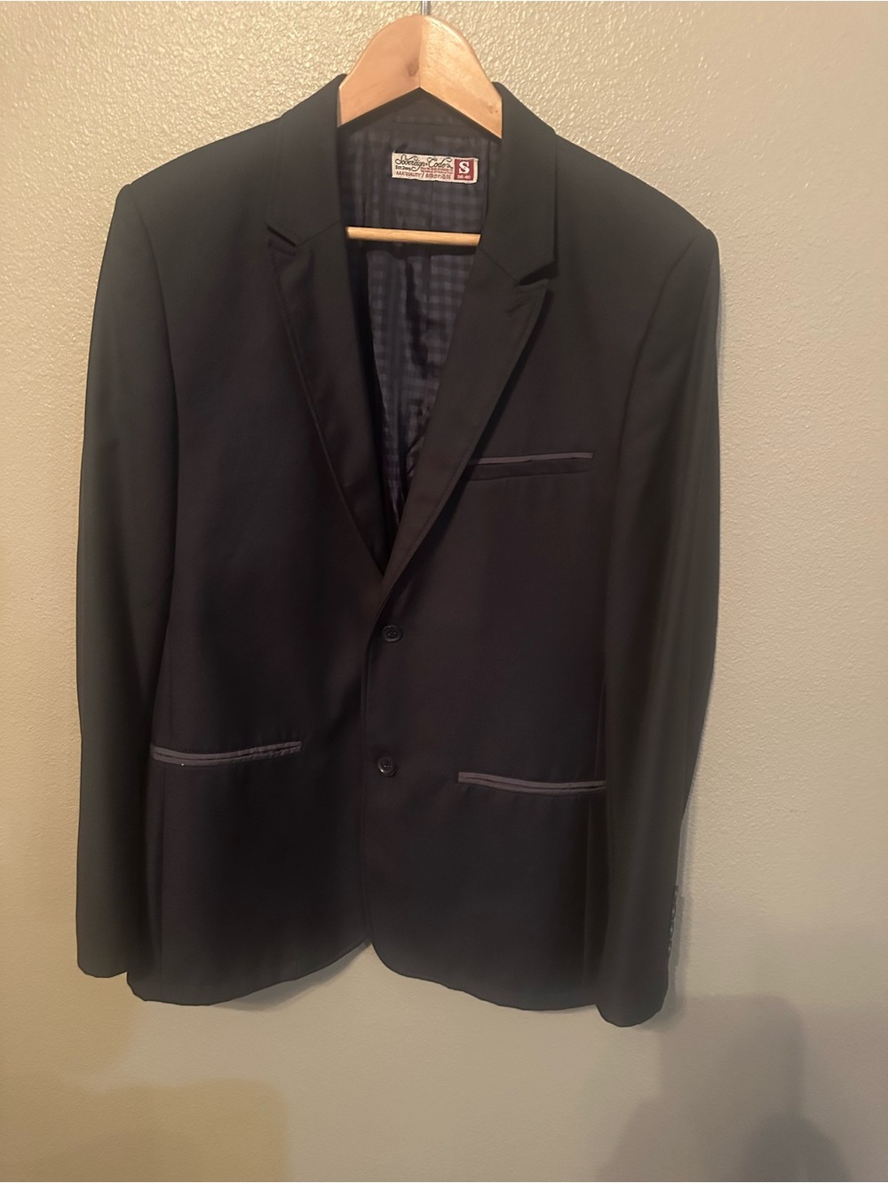 Men's  Blazer - Classic Two-Button Suit Jacket